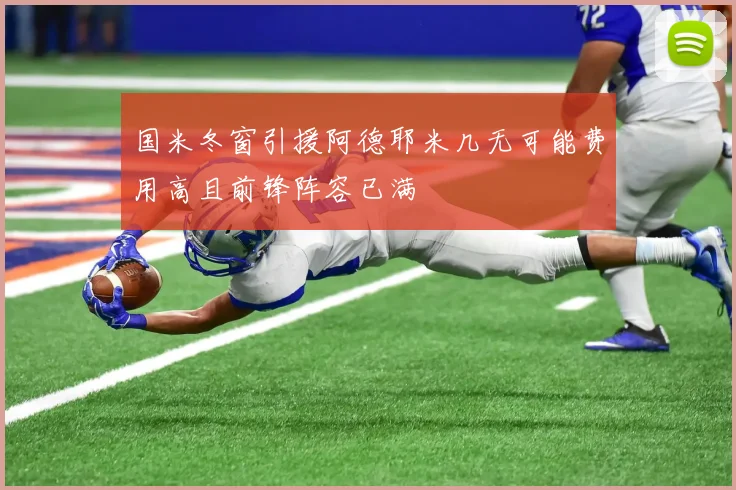 国米冬窗引援阿德耶米几无可能费用高且前锋阵容已满